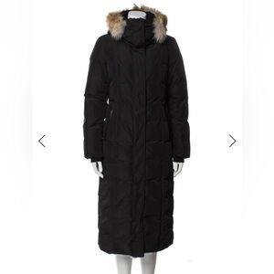 LIKE NEW Mackage‎ Jada Maxi Down Coat Natural Fur Collar